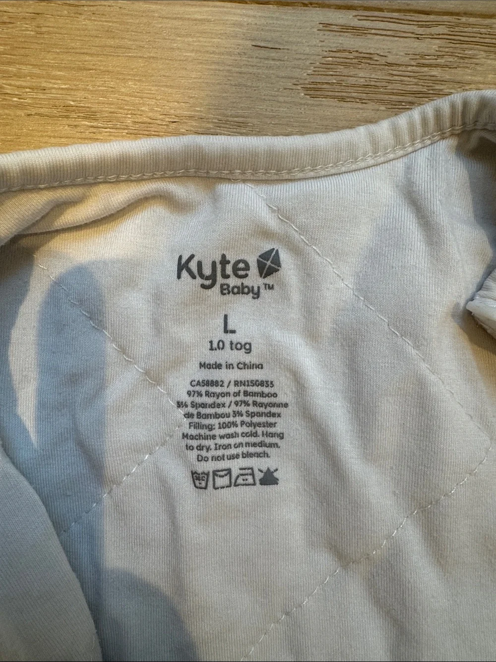 Sleeveless Baby Sleep Sack with Blue Dinosaur Print